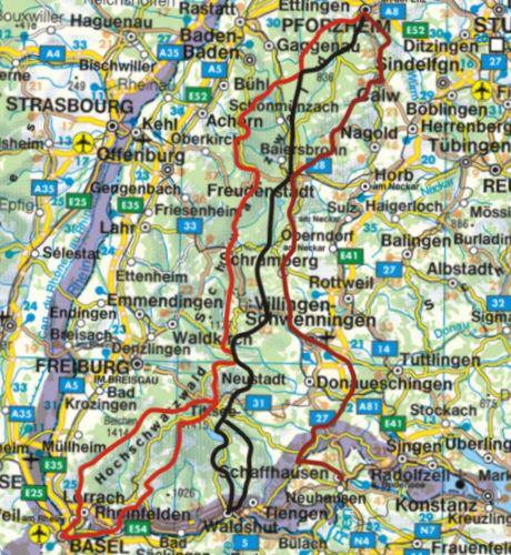 Rother Fernwanderwege Schwarzwald