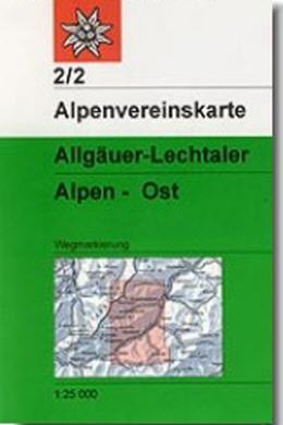 Alpenvereinskarte Allgäuer Alpen Ost