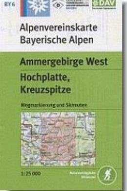 Alpenvereinskarte Ammergebirge West