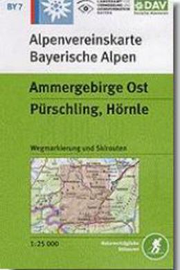 Alpenvereinskarte Ammergebirge Ost
