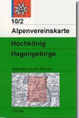 Alpenvereinskarte Hagengebirge 10/2