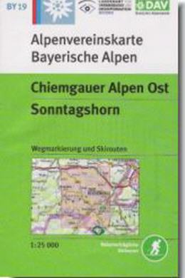 Alpenvereinskarte Chiemgauer Alpen West