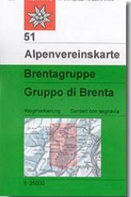 Alpenvereinskarte Brentagruppe