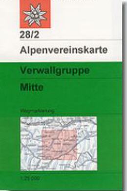 Alpenvereinskarte Verwallgruppe