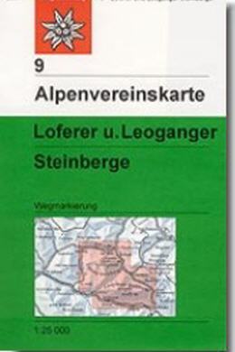 Alpenvereinskarte Loferer Steinberge
