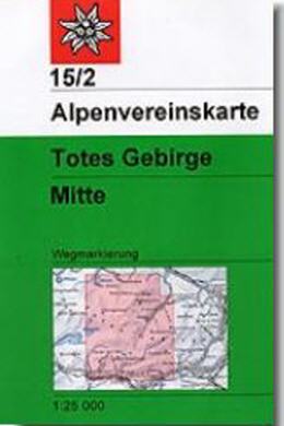 Alpenvereinskarte Totes Gebirge Mitte