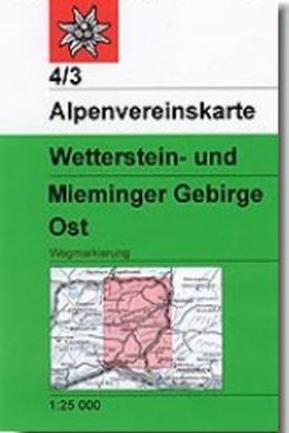 Alpenvereinskarte Wetterstein Ost