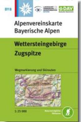 Alpenvereinskarte Wettersteingebirge